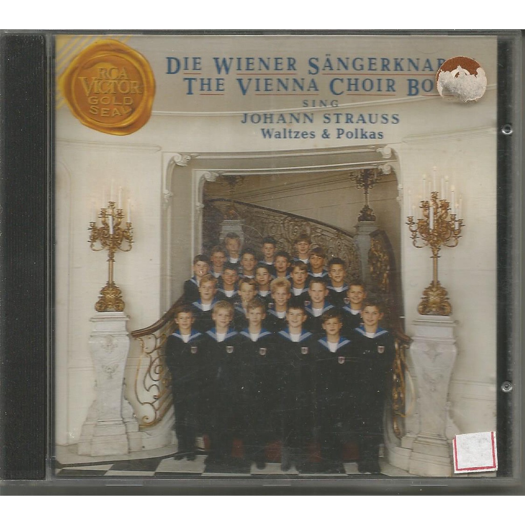 The Vienna Choir Boys - Sing Johan Strauss - CD USADO