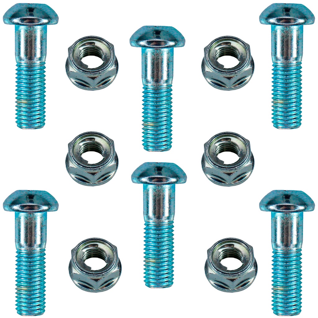 Kit parafusos prisioneiros coroa XRE300 2010 em diante NX400 Falcon 1999 a 2015 com porca