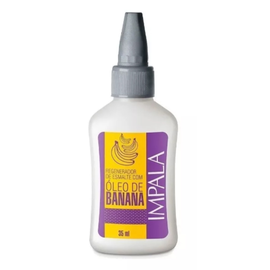 Regenerador De Esmalte Impala Oleo De Banana 35ml Manicure