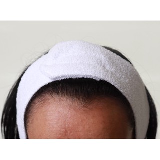 KIT 10 Faixa de Cabelo Atoalhada Limpeza Facial e Maquiagem 100 % Algodão