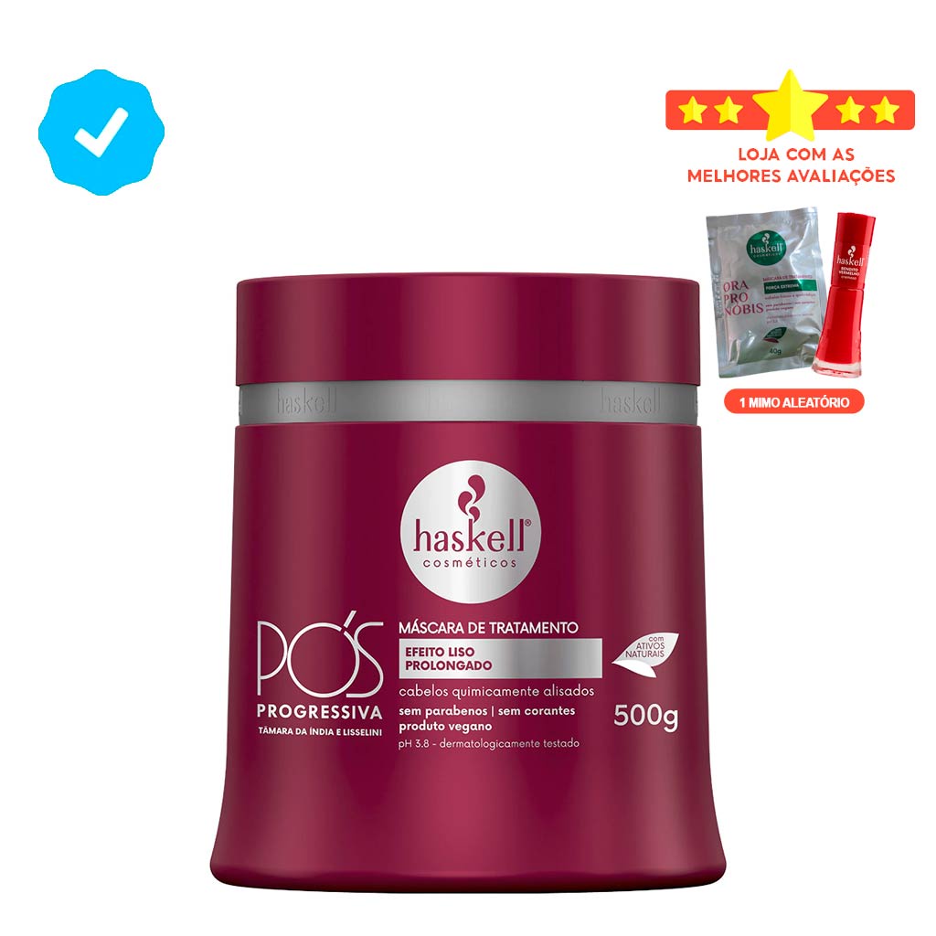 Creme De Massagem Pós Progressiva Haskell 500g