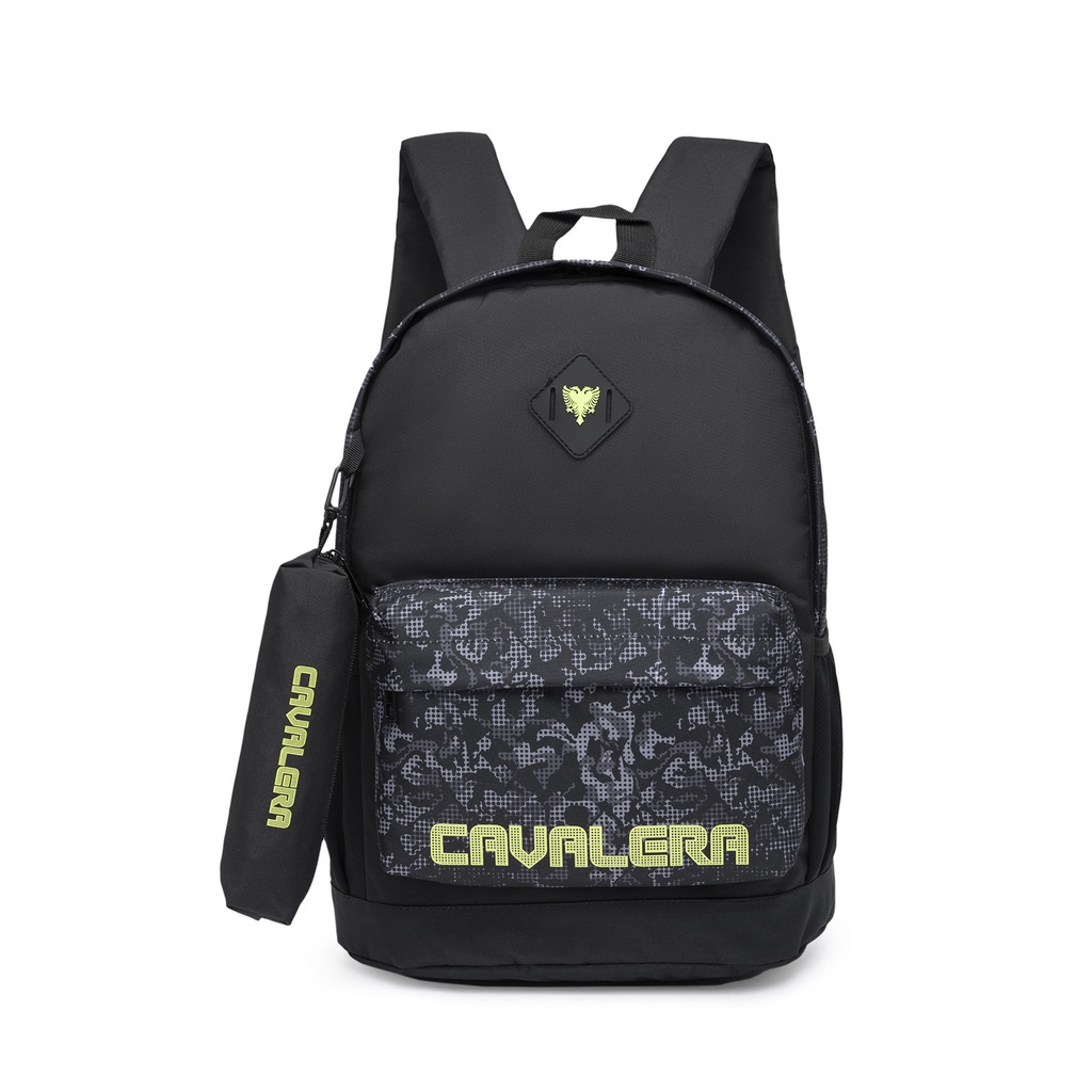 Mochila Cavalera Escolar Reforçada Unissex C/ Estojo - Men Bags