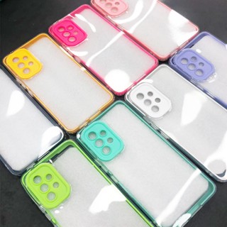 Capa Case Transparente 3 em 1 Samsung A53/A10S/A10/A02S/A03S/M13/M23/M52/A21S/A11 Capinha 360 Protetora Silicone Anti Pacto Aveludada Anti-Pacto