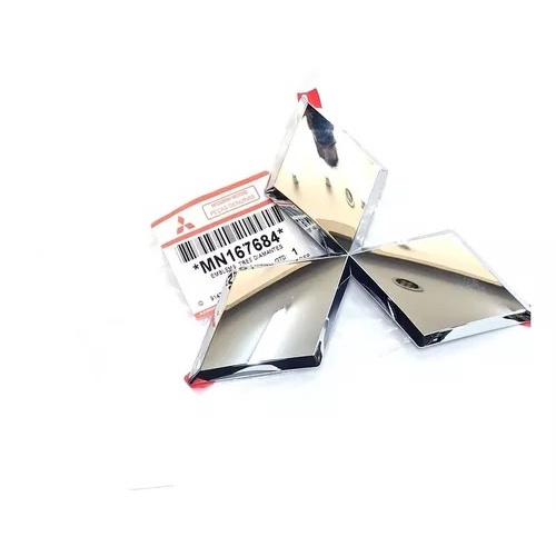 Emblema da Grade Mitsubishi 3 Diamantes L200 Triton / Savana  Pajero Dakar / Sport MN167684