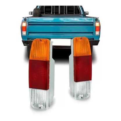 LANTERNA TRASEIRA FORD PAMPA 1989 até 1993 F1000 1989 até 1992 TRICOLOR acessório