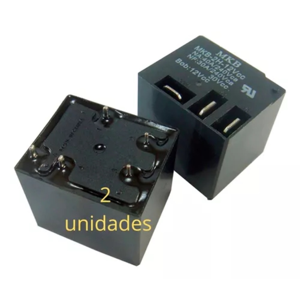 2x Rele De Potencia Mkb-2h 12v Na/nf 40/30a 250vac