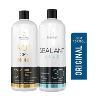 Borabella Selagem 3d Orgânica Semi Definitiva + Shampoo 1litro