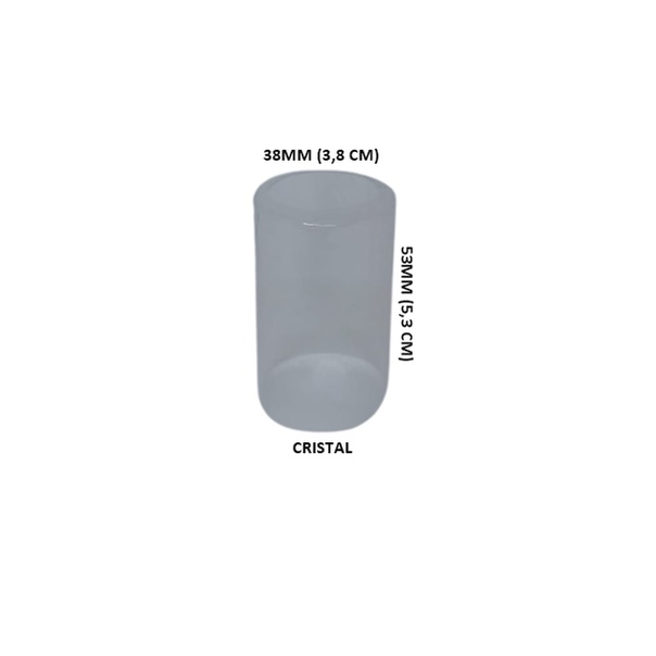Kit 100 Cápsulas Abertas em PVC Termoencolhível 38mm X 53mm - Lacre P/ Tampa Litro, Conta gota