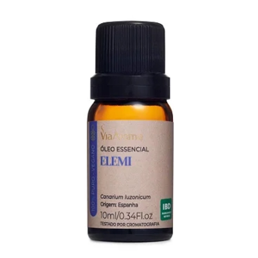 Óleo Essencial ELEMI Canarium luzonicum - 10ml - Via Aroma em Oferta na Shopee