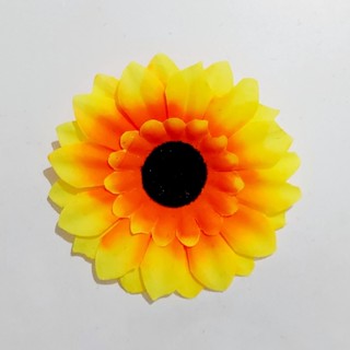 Presilha de girassol para penteado Noivas casamento festa carnaval festa junina