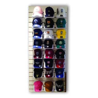 Suporte expositor inclinado para boné kit 10 pçs (Branco) em Oferta na Shopee