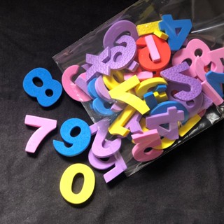 Numeros Em Eva De 7mm Pacote Com Quatro Dezenas em Oferta na Shopee