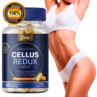 Cellus Redux Mastigável Sabor Laranja Para Estrias, Varizes e Celulite em Oferta na Shopee