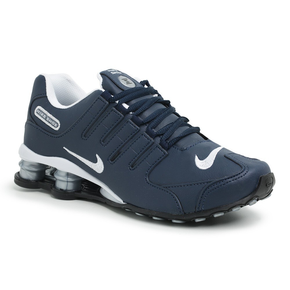 black nike shox shoes