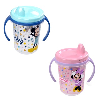 Copo Infantil Mickey Minnie 330ml Com Alça Removível Transição - Plasútil em Oferta na Shopee