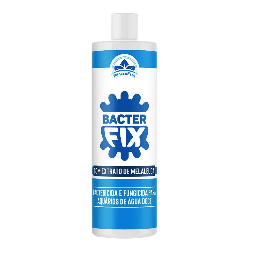 Bacter Fix Powerfert Bactericida E Fungicida Para Peixes Ornamentais - 250ml