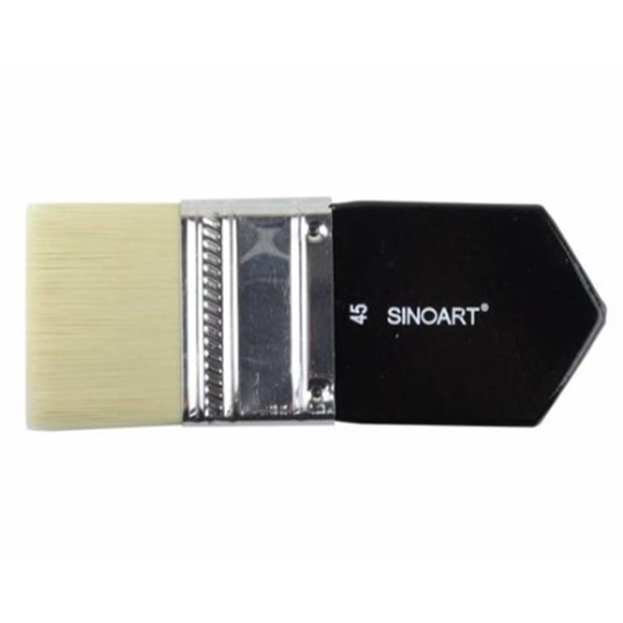 Pincel Trincha Profissional 45mm Cabo Madeira - Largo em Oferta na Shopee