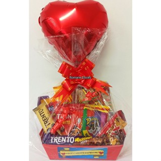 Cesta Guloseimas Pequena (presente de aniversário, namorados, amigo, dia das mães, dia dos pais)