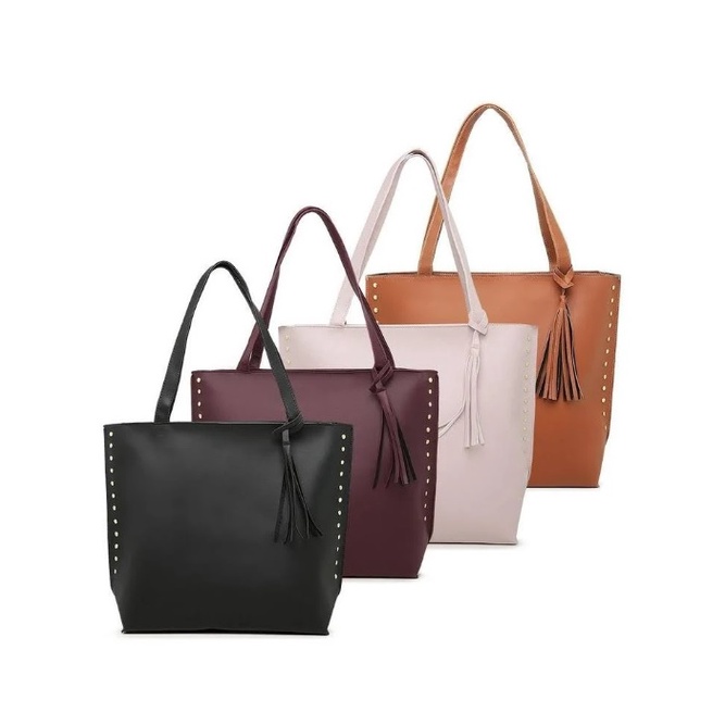Bolsa Sacola Grande Feminino de Ombro Lado Linda e Luxuosa Lançamento 2023