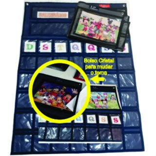 Painel calendário educativo escolar em Oferta na Shopee