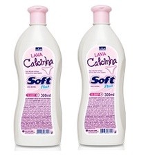 02 UNIDADES DE LAVA CALCINHA SOFT PLUS 600ML (2 UNIDADES DE 300ML CADA) CRIVIALLI. Saúde íntima feminina. Sabonete para lavar calcinhas e cuecas. Para roupas íntimas de homem e mulher.