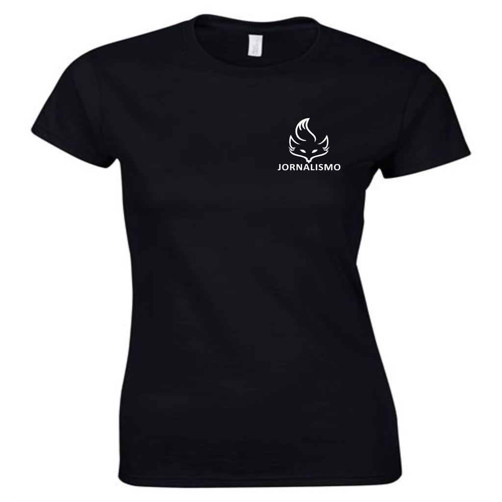 Camiseta Baby Look Feminina Exclusivas para Estudantes de Jornalismo  Mostre seu Orgulho