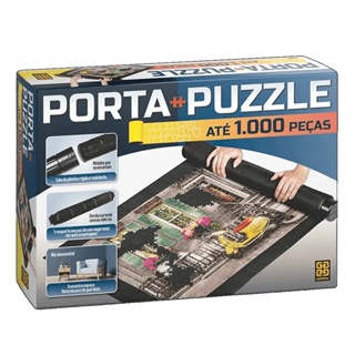 Porta Quebra Cabeça Até 1000 Peças - Grow 3466 em Oferta na Shopee