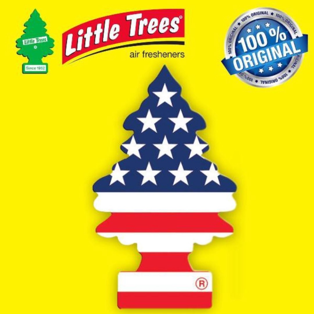 Aromatizante little trees vanilla - cheirinhos para carros e ambientes