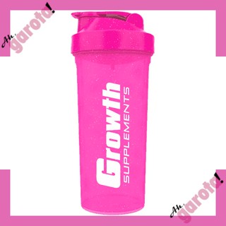 Coqueteleira Rosa Glitter Growth 600ml em Oferta na Shopee