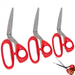 Tesoura Multiuso Aço Inox Costura Craft Afiado Tapeceiro Alfaiate Crina Confecção Vários Tamanhos