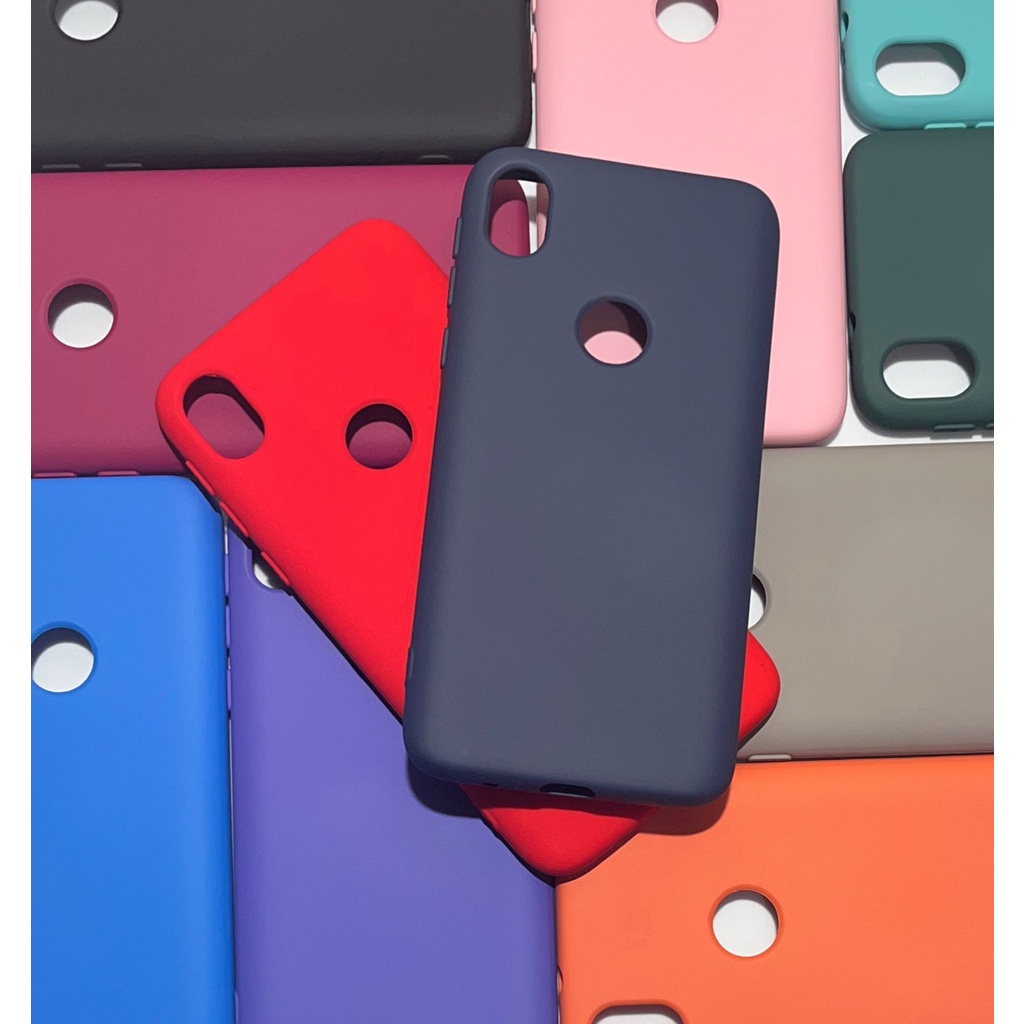Capa para Motorola Moto E6 Silicone com Proteção de Câmera Interior Aveludado Macia TPU Premium