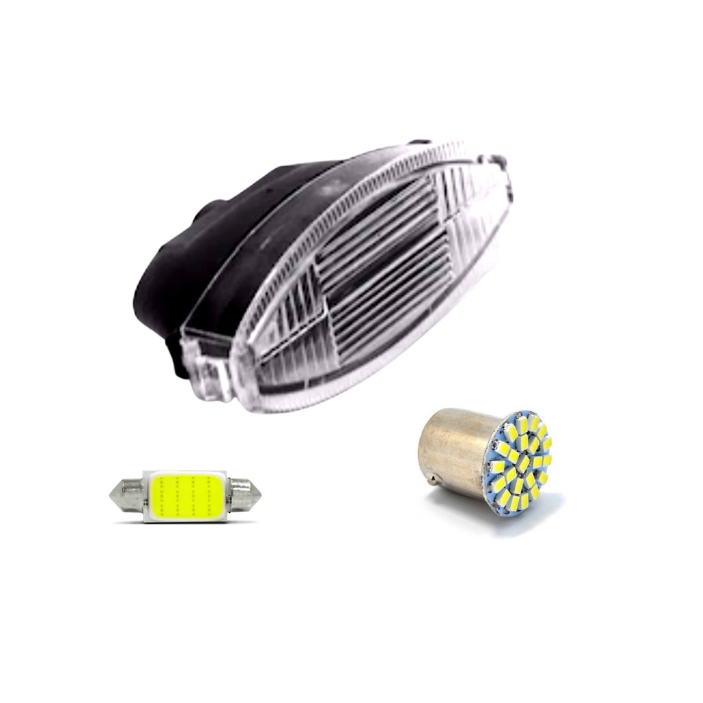Kit Lanterna Placa + Lampadas Led Placa e Cortesia Celta 2004 2005 2006 2007 2008 2009 2010 a 2015 em Oferta na Shopee