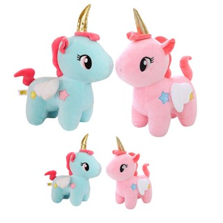 Kawaii Unicórnio Peluche Pe