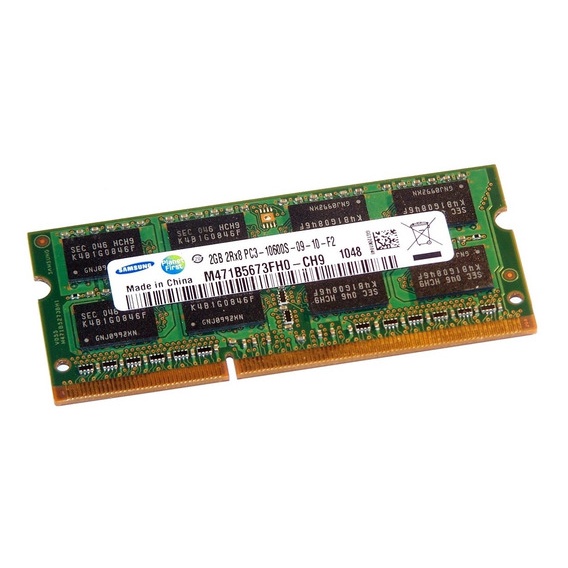 Memória RAM 2gb Ddr3 1333mhz PC3 10600S 1.5V P/ Notebook SODIMM