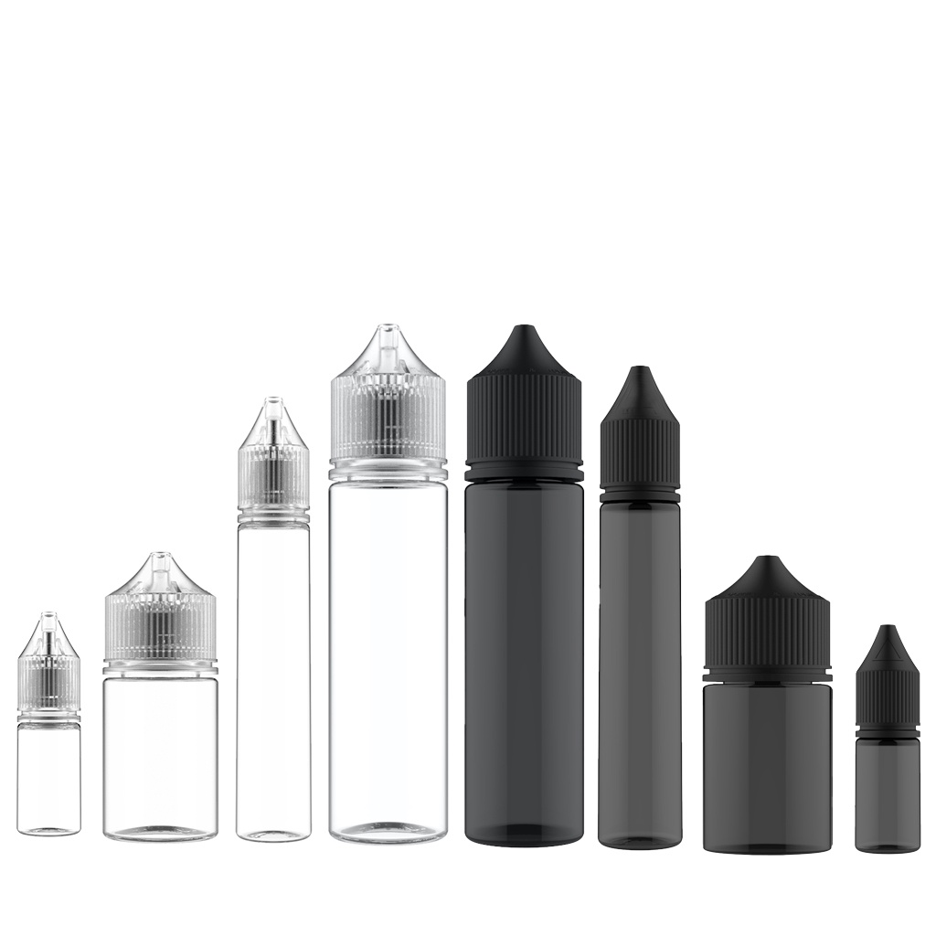 Frasco unicorn vazios longo e fat 10 15 30 60 100 120ml em Oferta na Shopee