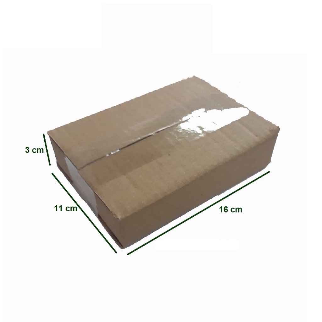 Caixa de Papelão 16x11x3 Pac Sedex 300 Unidades em Oferta na Shopee