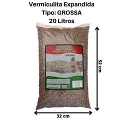 Vermiculita Expandida Grossa Para Cactos E Suculentas 20 L