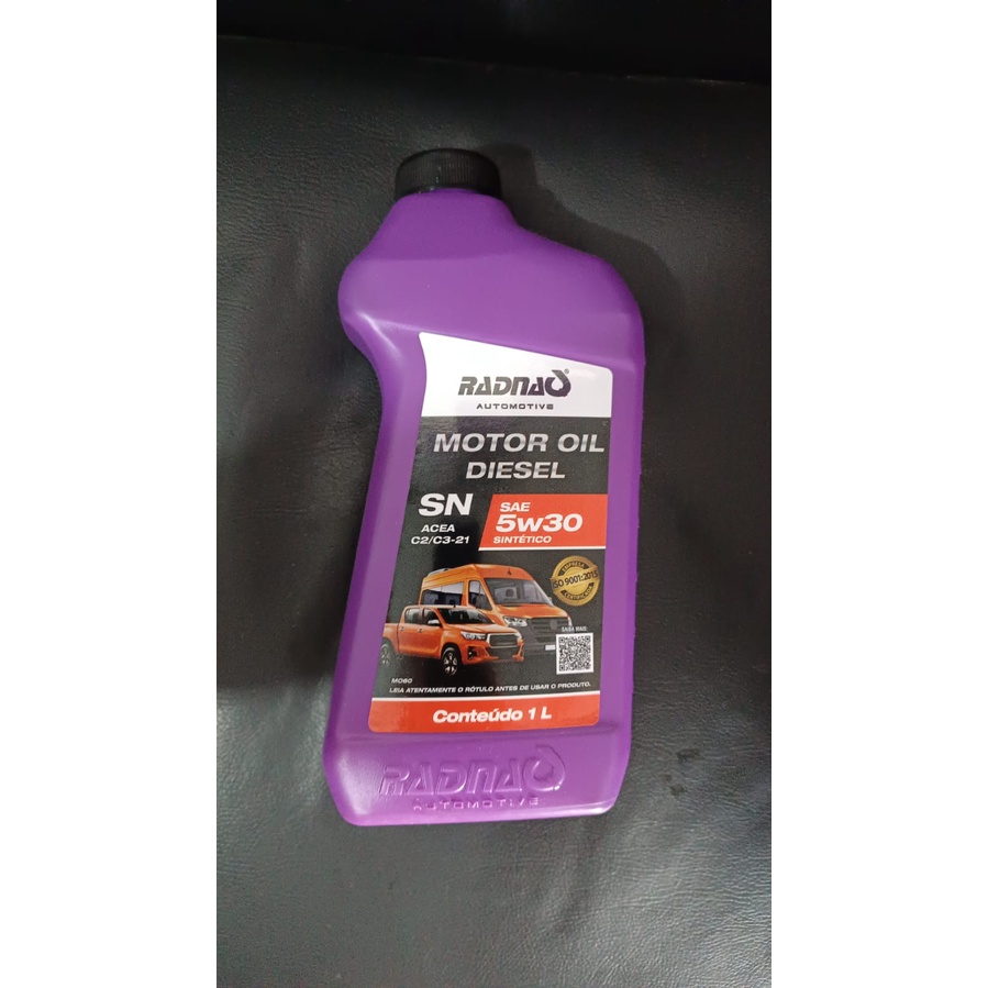 ÓLEO MOTOR OIL DIESEL RADNAQ 5W30 1 LITRO