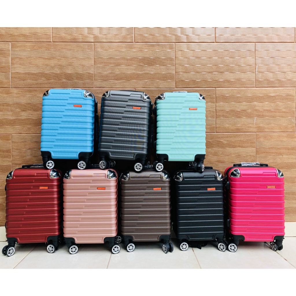 Mala de viagem mala de bordo peguena 10kg 18 -20 pelegados roda 360° versão engrossada abs/A BORDO barado  rodas removíveis