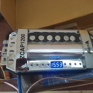 Mega Capacitor SOM AUTOMOTIVO 12 Farad Até 15000 Rms Zetta Evok = Blitz