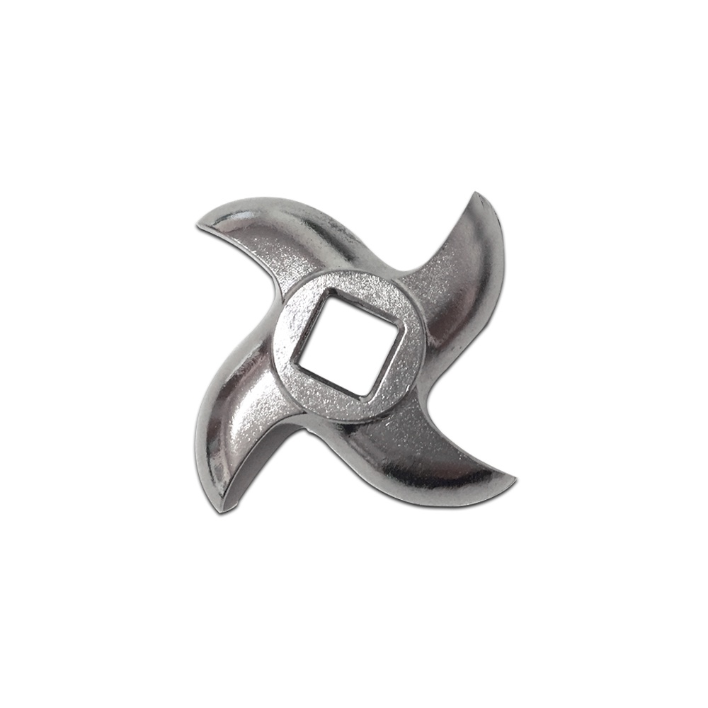 Faca Cruzeta Para Moedor de Carne Boca 22 - Inox