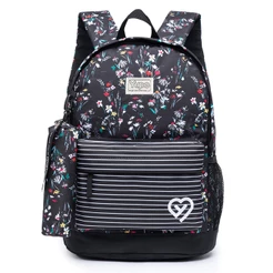 Mochila Bolsa Escolar Feminina Yupe Estojo Espaçosa Original Notebook