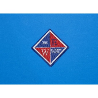 Patch Aplique Bordado Rebelde - Elite Way School - 7cm x 7cm - com termocolante em Oferta na Shopee