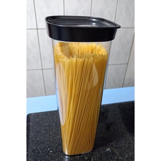Porta mantimentos e macarrão espaguete pote hermético  de  2.000 ML