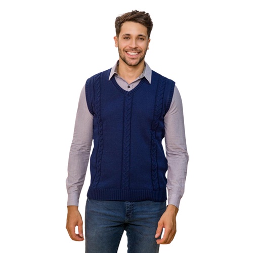 Colete Polover Masculino Super Grosso Tricot Premium Terno Social