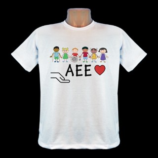 Camiseta / T-Shirt / Baby Look AEE - Atendimento Educacional Especializado