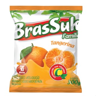 Refresco Em Pó Brassuk 300g Tangerina