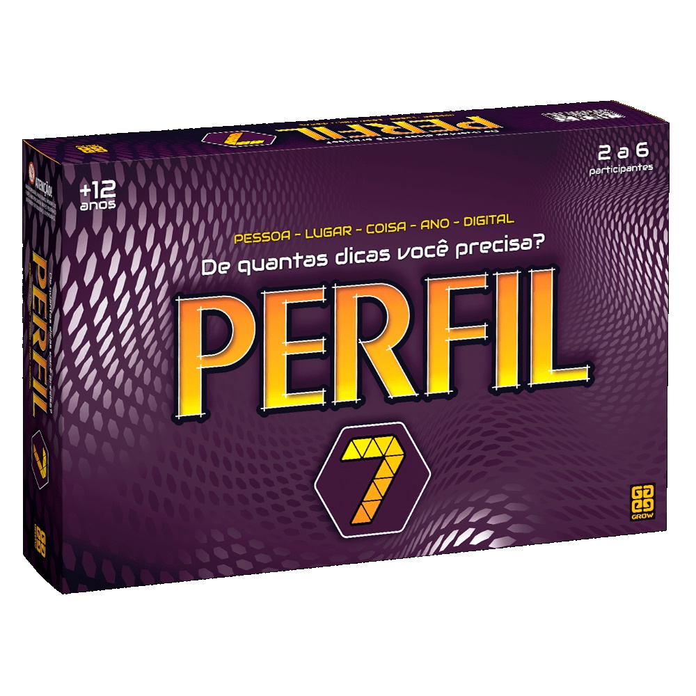 Jogo Interativo Perfil 7 - Grow 2960 em Oferta na Shopee