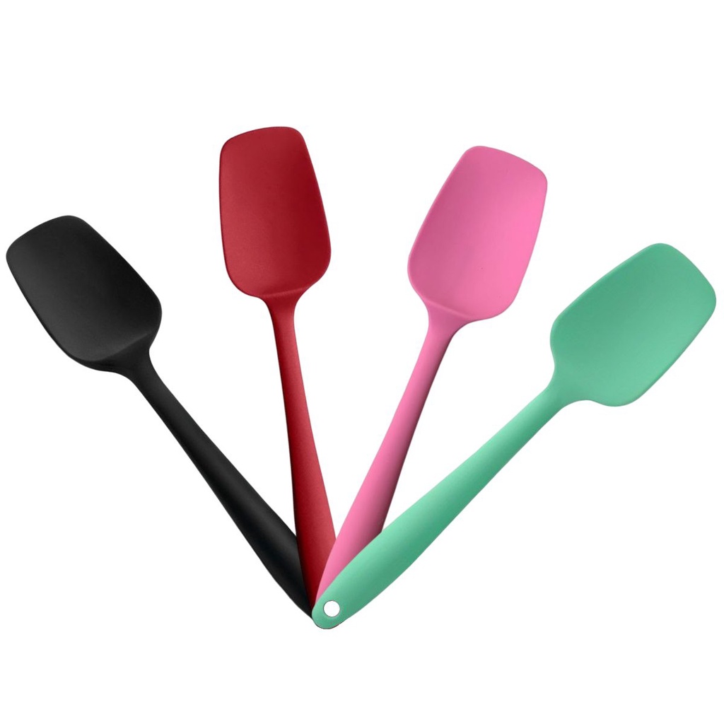 Espátula Colher De Silicone Pão Duro Raspadora Utensilio Cozinha, Culinária e Confeitaria 27cm