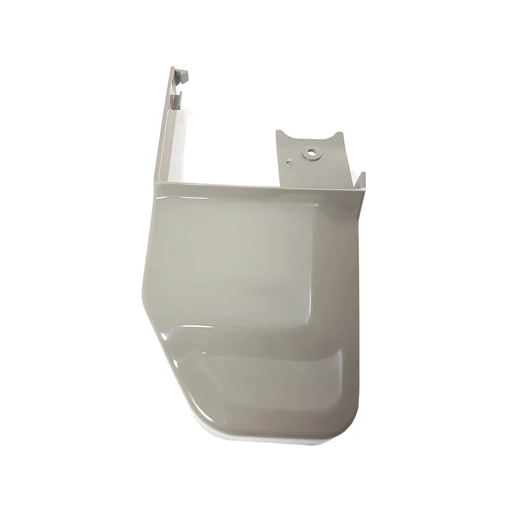 Avental Capa Cinza Dobradiça Inferior Esquerda Geladeira Electrolux TF55S DF56S Original